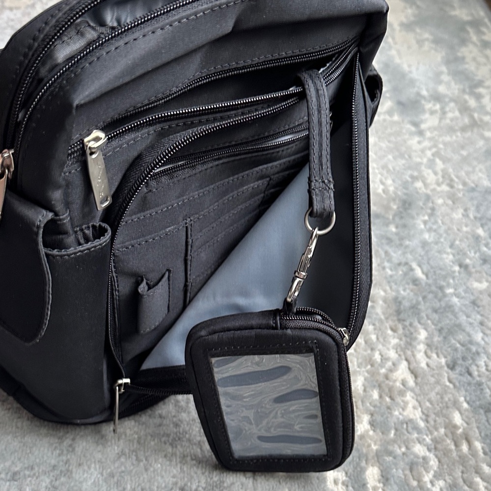 Anti-Theft Travel Bag | Crossbody Backpack | RFID Pocket - Picture 4 of 9